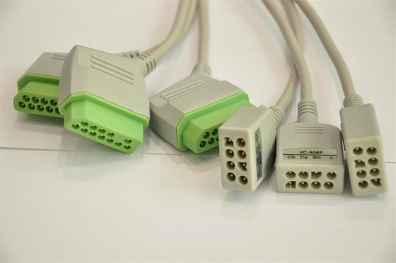 Kabel pacjenta EKG kompatybilny z Nihon Kohden 6 odprowadzeń JC-906PA
