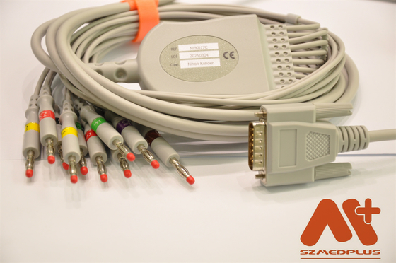 Kompatybilny z Nihon Kohden kabel EKG z bezpośrednim połączeniem - BA-903D