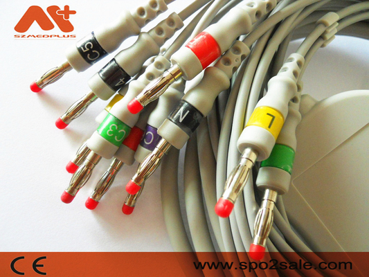 2.400095 Kabel EKG Kabel EKG Schillera IEC Banana 4.0 dla AT1, AT2, AT4