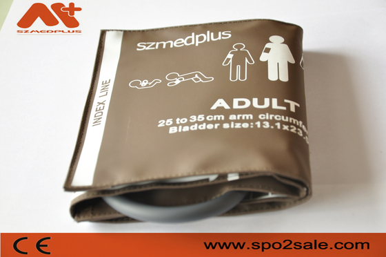 Materiał PU Mankiet NIBP dla dorosłych 27 cm M1574A Philips z pojedynczym wężem