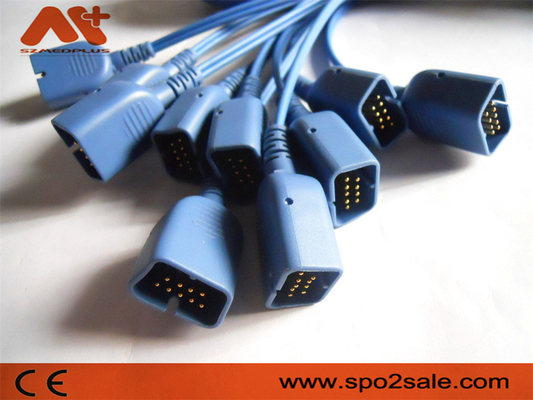 Akcesoria do monitora pacjenta DB9 Kabel 14-pinowy kabel Nihon Kohden Spo2