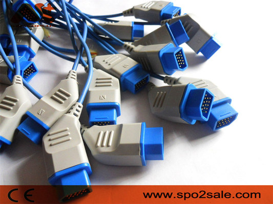 Akcesoria do monitora pacjenta DB9 Kabel 14-pinowy kabel Nihon Kohden Spo2