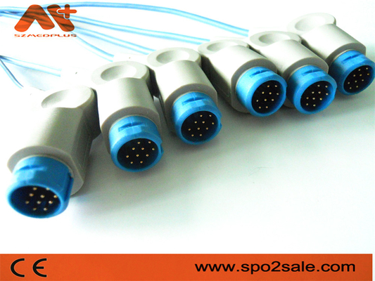 8-stykowe akcesoria do monitora pacjenta Kabel Philips Spo2 12-stykowy