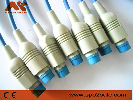 8-stykowe akcesoria do monitora pacjenta Kabel Philips Spo2 12-stykowy