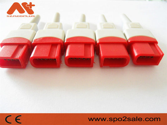 Złącze IBP kompatybilne z kompatybilnym kablem Spacelabs IBP z 10-pinowym czerwonym kolorem
