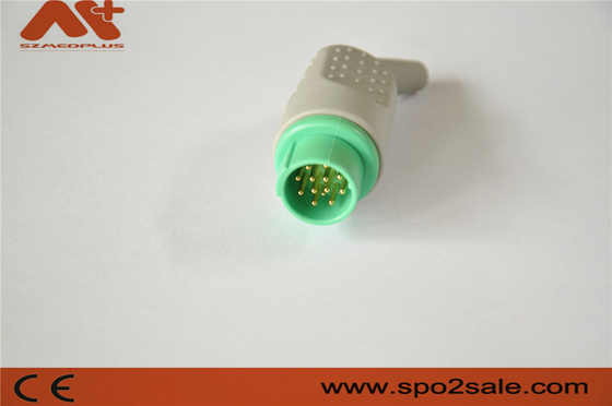 13 Pin EKG Connector for Mennen Monitor Medical Accessory z zielonym kolorem