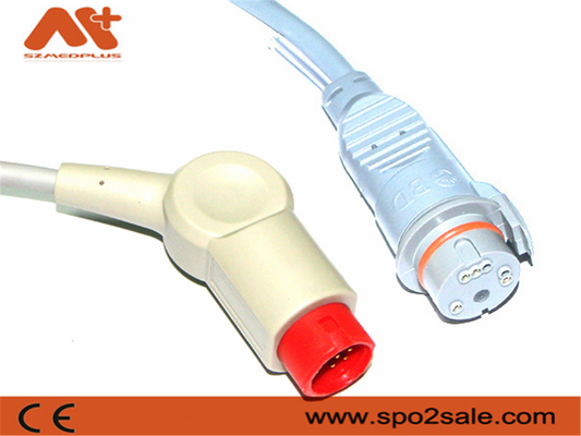 Szary kabel BD IBP 001C-30-70757 Kabel 12-pinowy Mindray Używany monitor pacjenta