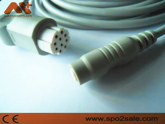 Kabel adaptera IBP kompatybilny z Datex do AS/3, AS/5, CC-104, Cardiocap CM-104, Cardiocap I, Cardiocap II, Cardiocap/5..