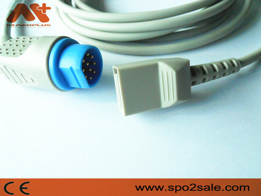 Kompatybilny kabel adaptera IBP firmy Siemens dla Utah, BD, Edwards, Abbort, B. braun, Argon, logicznego przetwornika IBP firmy Medex