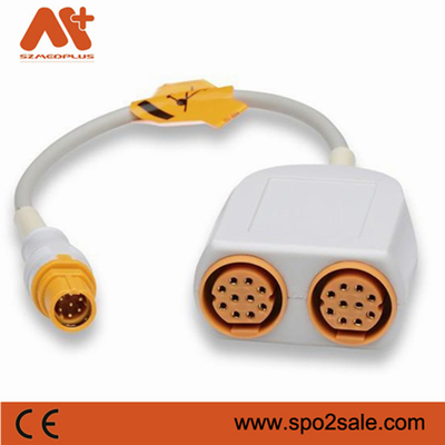 Kabel adaptera IBP kompatybilny z Draeger 7Pin na podwójny 10Pin