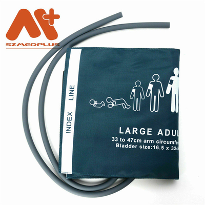 002791 Duży mankiet NIBP dla dorosłych z podwójną rurką 33-47 cm