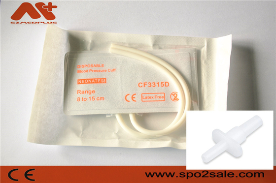 Jednorazowy mankiet do NIBP - 2525 noworodek 5 podwójna rurka 8 - 15 cm