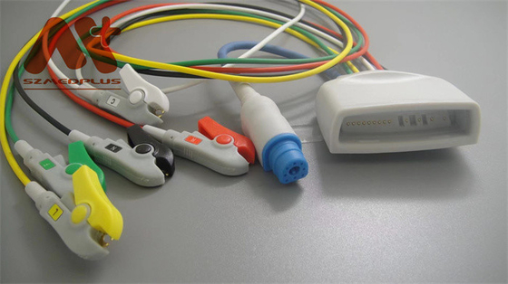 Kabel do telemetrii EKG Holter 5-odprowadzeniowy chwytak Spo2 Philips 989803171851