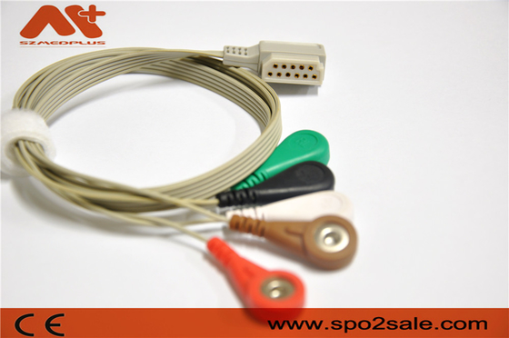 11-pinowa telemetria 5-żyłowy kabel EKG Philips M4725A Używany rejestrator Holter