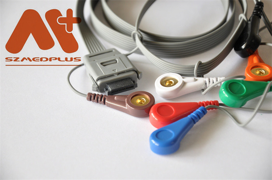 Biomedical Instruments BI Kabel EKG Holter Cable 7 z zatrzaskiem - C07-12-13