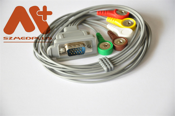 DMS DMS300-3A 5-żyłowy kabel holterowy DMS 20200084 15-pinowy