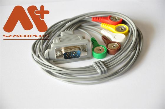 DMS DMS300-3A 5-żyłowy kabel holterowy DMS 20200084 15-pinowy