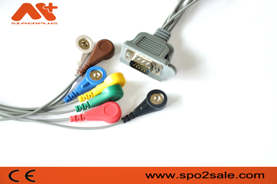 7 Lead Holter Dms 300 3a AHA DMS-20200213 Do monitora pacjenta