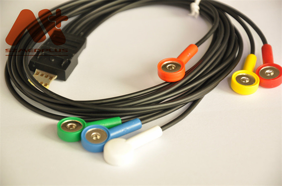 Kabel EKG ODM Schiller Holter Kabel 6 odprowadzeń MT - Monitor pacjenta 101 Uesd