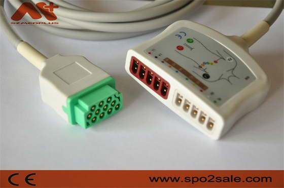 GE Healthcare Marquette EKG Kabel główny 2017006-001