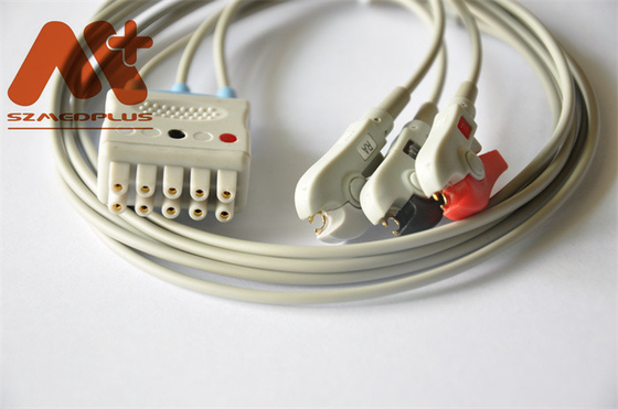 Kabel AHA Ecg 3 Klips do odprowadzeń GE Healthcare Marquette 412682-001