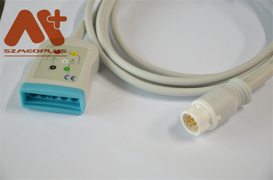 5-odprowadzeniowy kabel pacjenta EKG 12-pinowy Philips M1668A do monitora pacjenta
