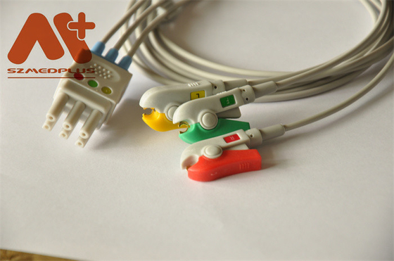Spacelabs Compatible 3 lead clip Leadwire - 700-0006-01