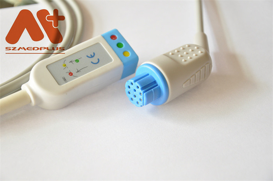CFS Datex Ohmeda Kabel EKG 10 pinów 3 odprowadzeń 545300 do kardiokapsu AS/3 CS/3 I
