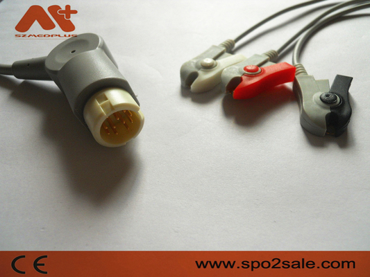 Kabel EKG z 3 odprowadzeniami kompatybilny z Philips — M1970A