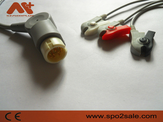 Kabel EKG z 3 odprowadzeniami kompatybilny z Philips — M1970A