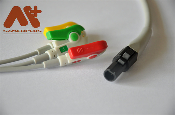 Kabel EKG do bezpośredniego podłączania Welch Allyn Propaq LT 3 z zaciskiem do odprowadzeń