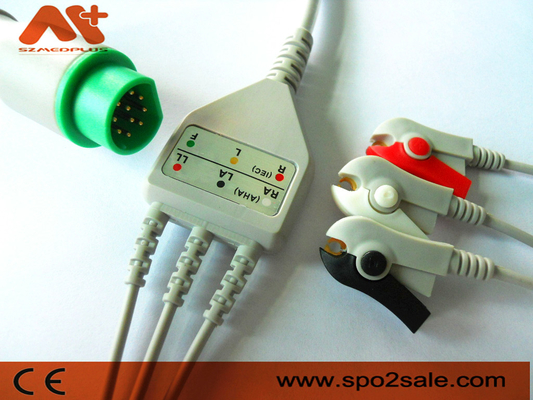 Kable do monitora pacjenta CFS 3 10-pinowy kabel EKG firmy Siemens