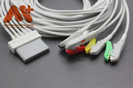 Schiller Lux 5-odprowadzeniowy kabel EKG z odprowadzeniami