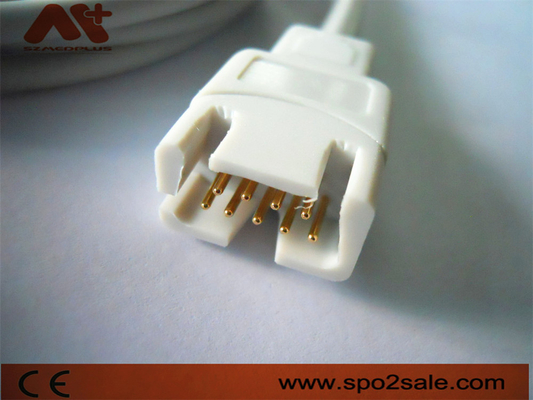 Kabel adaptera SpO2 kompatybilny z szmedplus — LNC-4-Ext