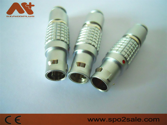 Miedziane złote złącza kabli medycznych Metalowe 1B 2pin 4pin 5pin 6pin złącza