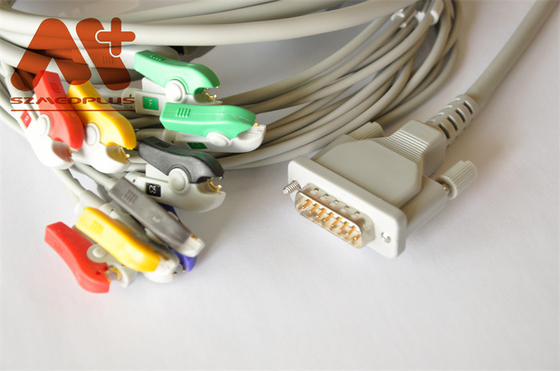 kabel bezpieczeństwa TPU IEC AHA EKG do elektrokardiografu EDAN SE 601