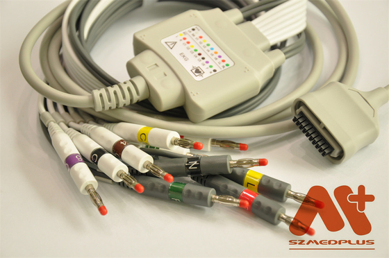 Edan SE 15-15 Kabel EKG, IEC, Banana 4.0