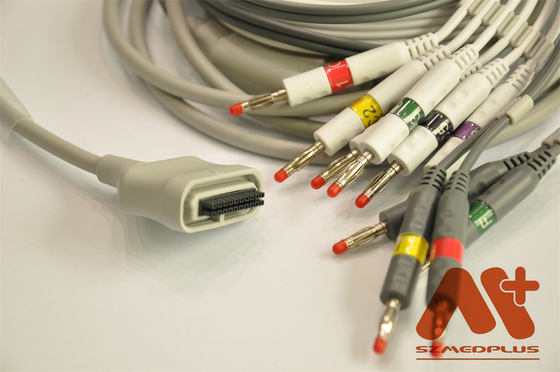 Edan SE 15-15 Kabel EKG, IEC, Banana 4.0