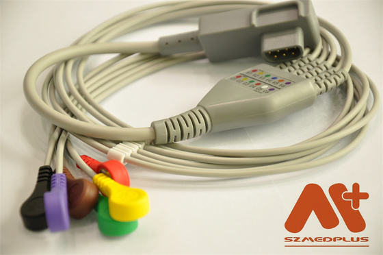 Fizyczno-kontrola Kompatybilny EKG Leadwire 6 lead - 11111-000022
