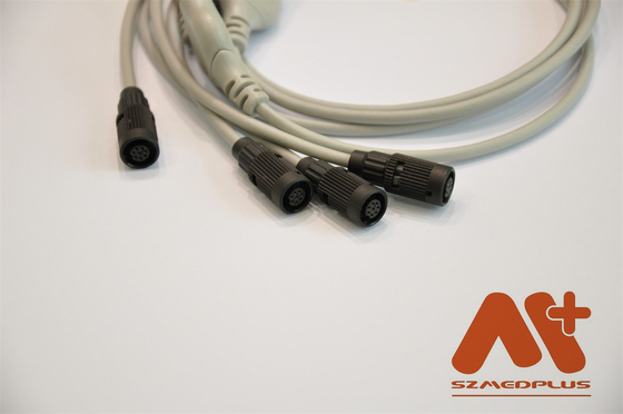 Kompatybilny Valenta Mn-08 7 ołowiu Holter EKG kabel