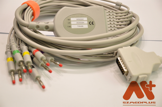 Fukuda Denshi Ecg Cords CP-104L Kabel do monitora pacjenta Din 3.0