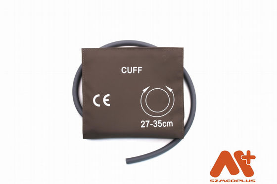 Materiał PU Mankiet NIBP dla dorosłych 27 cm M1574A Philips z pojedynczym wężem