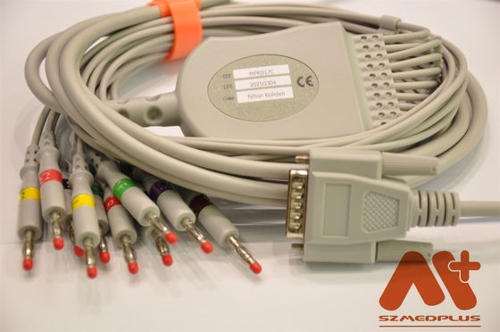 Cardionics 10 Ołów Kabel EKG Do Cardionics Kardio Touch / Cardio Plug EKG Maszyna
